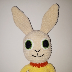 Πλεκτό λαγουδάκι Bing Bunny Charlie - δώρο, λούτρινα, λαγουδάκι, κουνελάκι, δώρο έκπληξη - 2