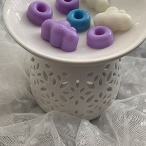 Donuts wax melts - αρωματικό, αρωματικό χώρου, soy wax, wax melt liners - 4