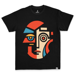 COLORFUL FACES 4 - t-shirt, unisex gifts