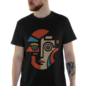 COLORFUL FACES 4 - t-shirt, unisex gifts - 2