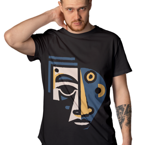 COLORFUL FACES 5 - t-shirt, unisex gifts, 100% βαμβακερό - 2