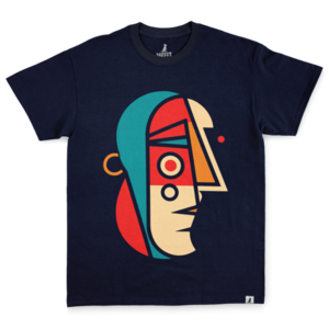 COLORFUL FACES 6 - t-shirt, unisex gifts, 100% βαμβακερό - 3