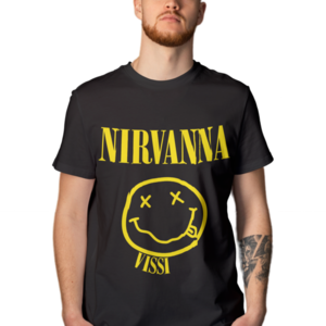 NIRVANNA VISSI - t-shirt, unisex gifts, 100% βαμβακερό - 2
