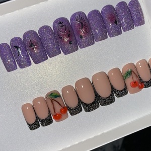 RTS - Press On Nails Medium Square - Size Medium - DUO 2- Ready To Ship - 3