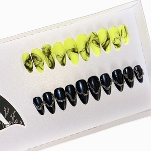 RTS - Press On Nails Almond - Size Small - DUO 4 - Ready To Ship - 2