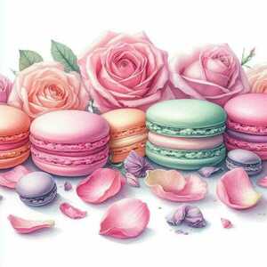 Αφίσα - Poster Macarons 4, 21x30εκ. - αφίσες