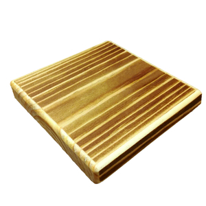 Σουβέρ,ξύλινο,,9x9x1,5 εκ. Τμχ2 - ξύλο, σουβέρ, είδη σερβιρίσματος, με ξύλινο στοιχείο