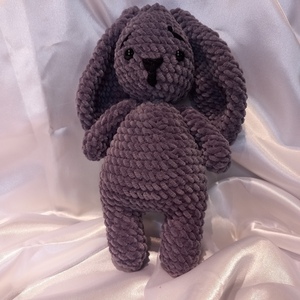 Πλεκτό ζωάκι κουνελάκι 25 cm, amigurumi - λούτρινα, για παιδιά, πλεκτό ζωακι