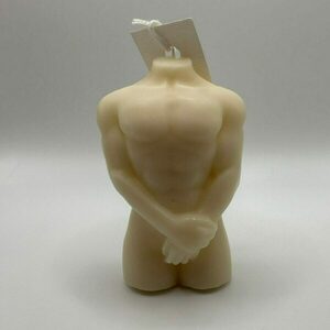 Body Men Decorative Scented Soy Wax Candle - αρωματικά κεριά