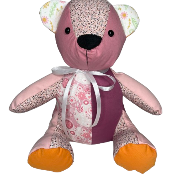Memory Bear - Αρκουδάκι ενθύμιο από ρουχαλάκια - κορίτσι, αγόρι, λούτρινα - 3