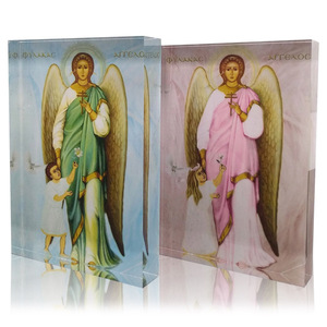 Φύλακας Άγγελος Ροζ - plexi glass, διακοσμητικά, αγγελάκι, διακοσμητικό παιδικού δωματίου - 2