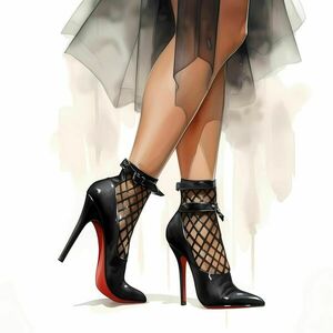 Αφίσα - Poster Pretty Woman's Legs 6, 21x30εκ. - αφίσες