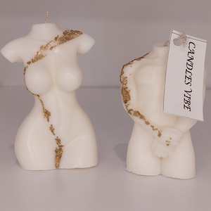 Female Body & Male Body - αρωματικά κεριά, body candle, soy candles - 2