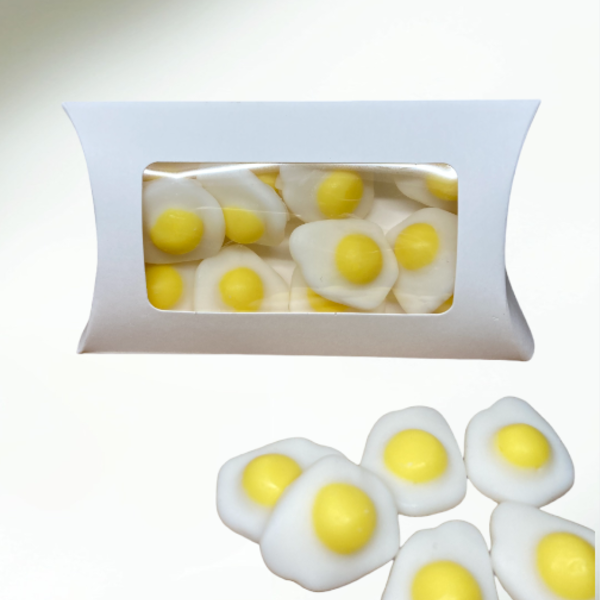 Χειροποιητα Wax Melts σε σχημα αυγου με αρωμα WHITE MUSK σε κουτακι δωρου 14 τεχ. - αρωματικά κεριά, αρωματικό χώρου, 100% φυτικό, soy wax - 3