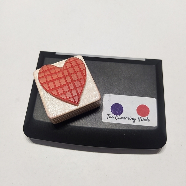 Σφραγίδα καρδιά - υλικά κατασκευών - 2
