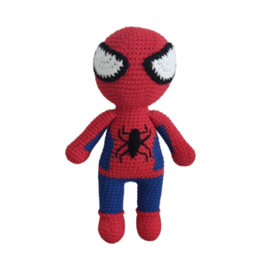 Πλεκτό κουκλάκι Spiderman - παιχνίδια, amigurumi, δώρο γεννεθλίων