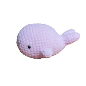 Πλεκτή φάλαινα - λούτρινα, amigurumi, για παιδιά, δώρο για βάφτιση, δώρο γεννεθλίων