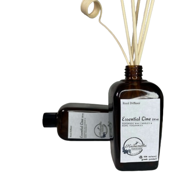 Αρωματιστής Χώρου Essential Line by Kaimemellei 100 ml / Reed Diffuser Caramel - αρωματικά χώρου