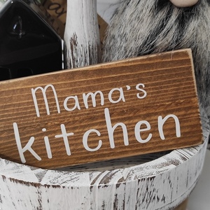 Mama's kitchen ξύλινο καδράκι - ξύλο, πίνακες & κάδρα, διακοσμητικά