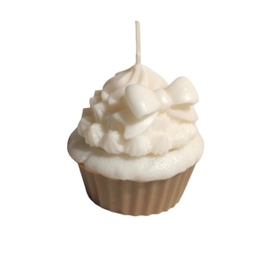 Cupcake Candle με άρωμα της επιλογής σας ( 135γρ., 7εκ. Ύψος, 8εκ. Πλατος ) - αρωματικά κεριά, αρωματικό