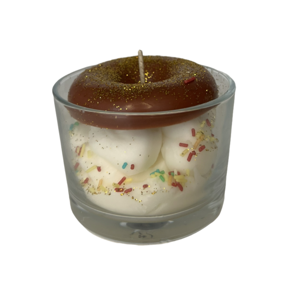 Ferrero whipped cream/χειροποιητο κερι-210 gr - αρωματικά κεριά, vegan κεριά