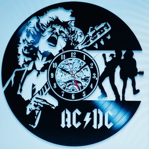 ΡΟΛΟΙ ΤΟΙΧΟΥ AC/DC - ΜΑΥΡΟ ΒΙΝYΛΙΟ 30 ΕΚ. - τοίχου