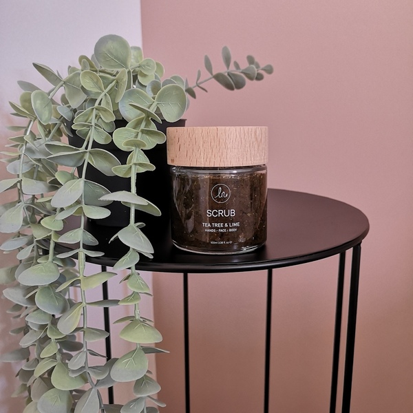 Χειροποίητο scrub με πράσινο τσάι 100ml - 2