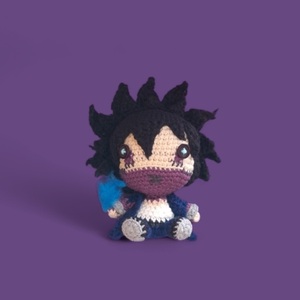 Dabi "My Hero Academia",χειροποίητη πλεκτή φιγούρα(10cm) - αγόρι, λούτρινα, ήρωες κινουμένων σχεδίων - 2