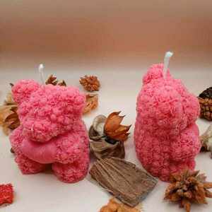 Κεράκι αρκουδάκι - κερί, αρωματικά κεριά, δωρο για επέτειο - 4