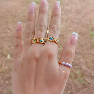 Ατσάλινο δαχτυλίδι με πεταλούδες - πεταλούδα, ατσάλι, αυξομειούμενα - 2