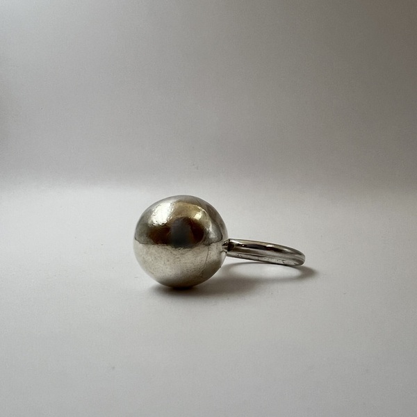 Silver Sphera δαχτυλίδι ασήμι 925 - ασήμι 925, γεωμετρικά σχέδια, χειροποίητα, σταθερά