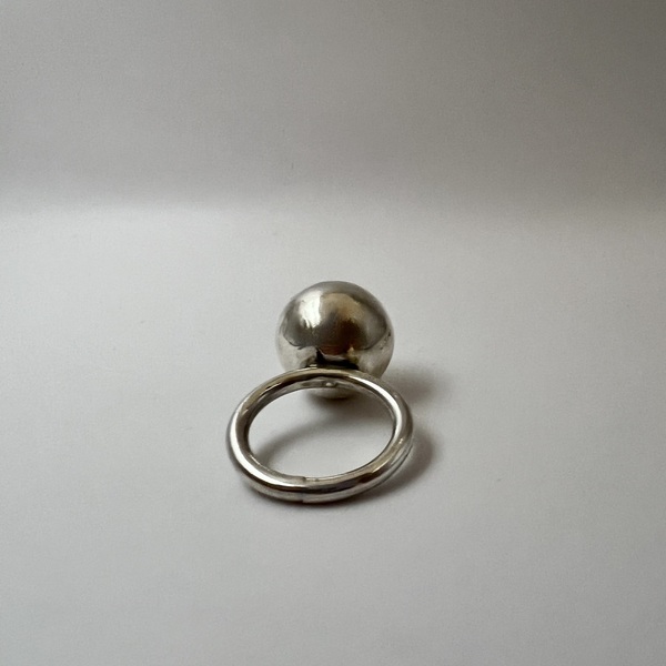 Silver Sphera δαχτυλίδι ασήμι 925 - ασήμι 925, γεωμετρικά σχέδια, χειροποίητα, σταθερά - 4