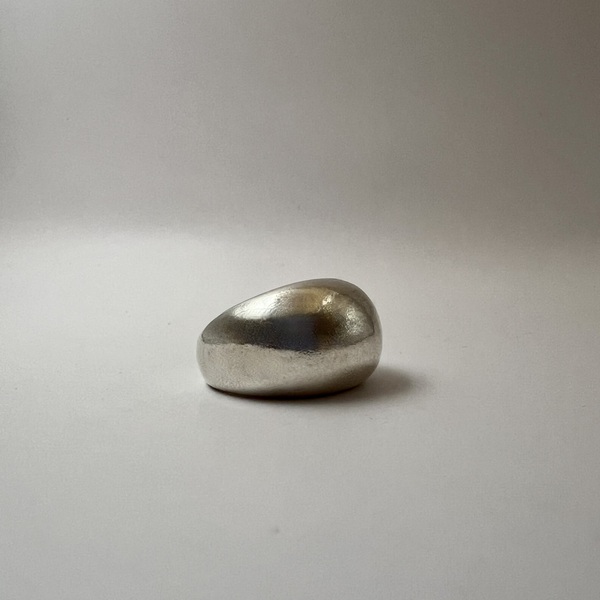 Silver Dome δαχτυλίδι ασήμι 925 - ασήμι 925, γεωμετρικά σχέδια, σταθερά