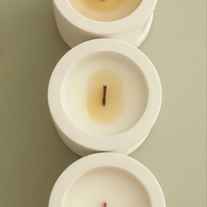 Small concrete candle - ρεσώ & κηροπήγια - 2