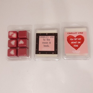 Cube Wax Melts 75gr. VALENTINE'S COLLECTION - κερί, αρωματικά κεριά - 4