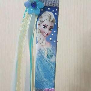 Λαμπάδα frozen - κορίτσι, λαμπάδες, για παιδιά, πριγκίπισσες, ήρωες κινουμένων σχεδίων - 3