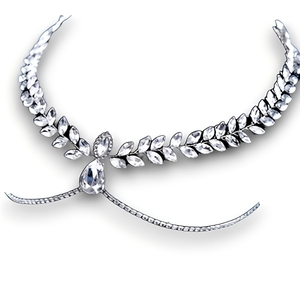 Bridal Headband crystal Νυφικό κόσμημα για το κεφάλι χειροποίητο headband για τα μαλλιά με κρύσταλλα. - μέταλλο, headbands