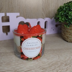 Cheesecake candle - αρωματικά κεριά