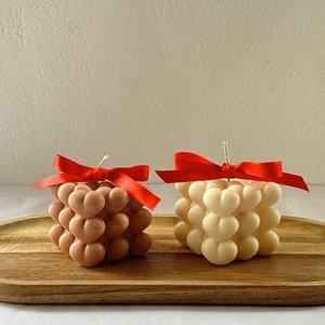 Hearted Bubble Candle