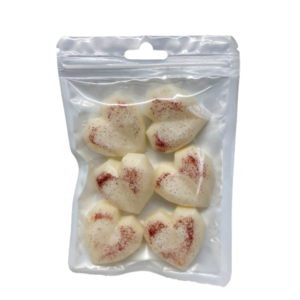 Wax Melts Μεγαλες Καρδιες Απο Φυτικο Κερι Σογιας, Με Αρωμα COFFEE CARAMEL, 6τεμ. - αρωματικά κεριά, αρωματικό χώρου, 100% φυτικό, soy wax