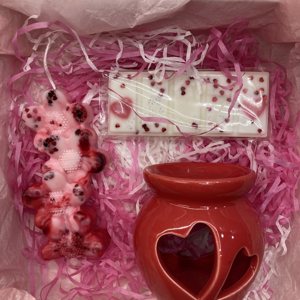 Valentine’s combo kit II - κερί, σετ δώρου - 2