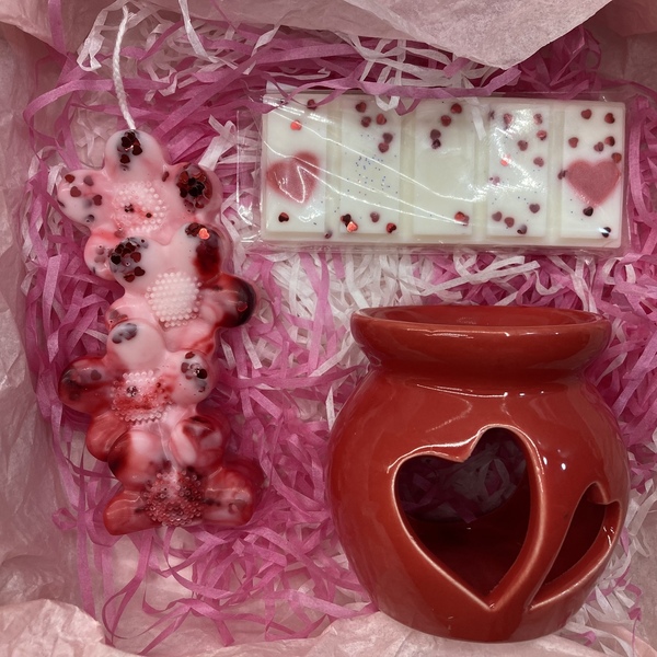 Valentine’s combo kit II - κερί, σετ δώρου - 3