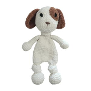 Πλεκτό νάνι, σχέδιο σκυλάκι - λούτρινα, amigurumi, για παιδιά, δώρο γέννησης, δώρο γεννεθλίων