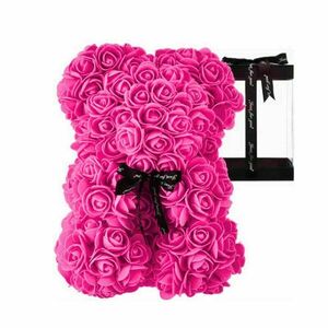 Δώρο Αγίου Βαλεντίνου Rose Bear 40cm. - ύφασμα, διακοσμητικά, αγ. βαλεντίνου