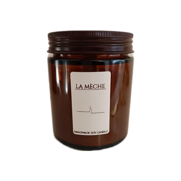 ΦΥΤΙΚΟ ΚΕΡΙ ΣΟΓΙΑΣ 180gr - αρωματικά κεριά, φυτικό κερί, 100% φυτικό