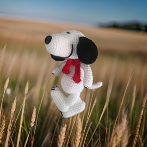 Χειροποίητο σκυλάκι ήρωας amigurumi δωράκι για όλους!!! - 2