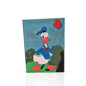 Καμβάς Donald 23,5 x 17,5cm. - πίνακες & κάδρα, καμβάς, κρεμαστά