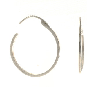 Σκουλαρίκια κρίκοι, ασήμι 9.25 - μοντέρνο, ασήμι 925, σύρμα, χειροποίητα, καρφάκι