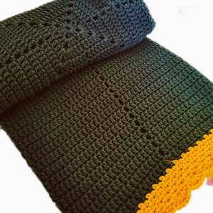 Χειροποίητη βρεφική κουβέρτα αγκαλιάς βαμβακερή 80×80 - κορίτσι, αγόρι, crochet, υποαλλεργικό