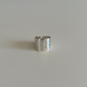 Hollow| Ασήμι 925 χειροποίητο δαχτυλίδι - ασήμι 925, γεωμετρικά σχέδια, επιπλατινωμένα, αυξομειούμενα, φθηνά - 5